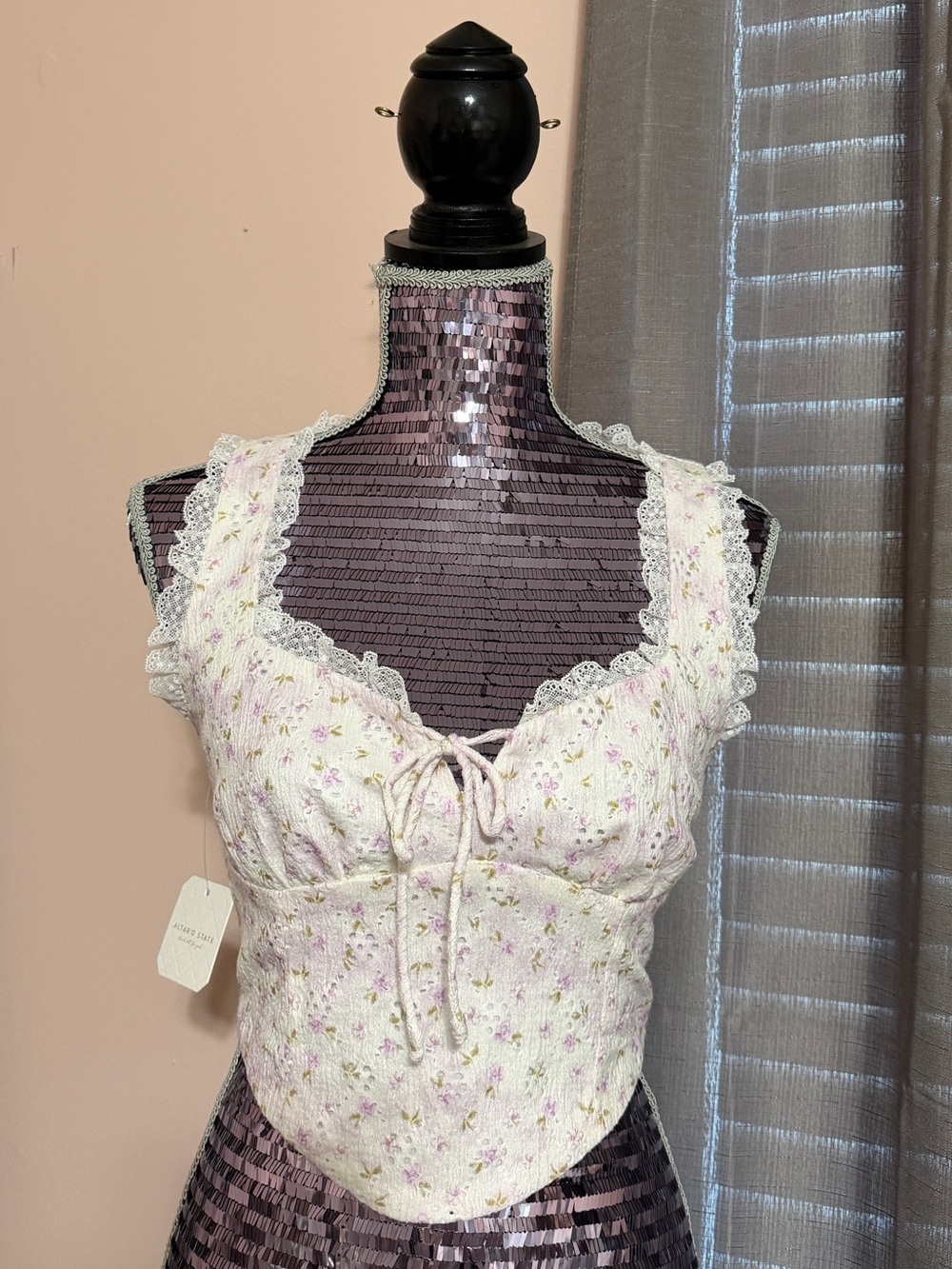 ALTAR’D STATE *Brand New With Tags* 
Floral tank top size small
